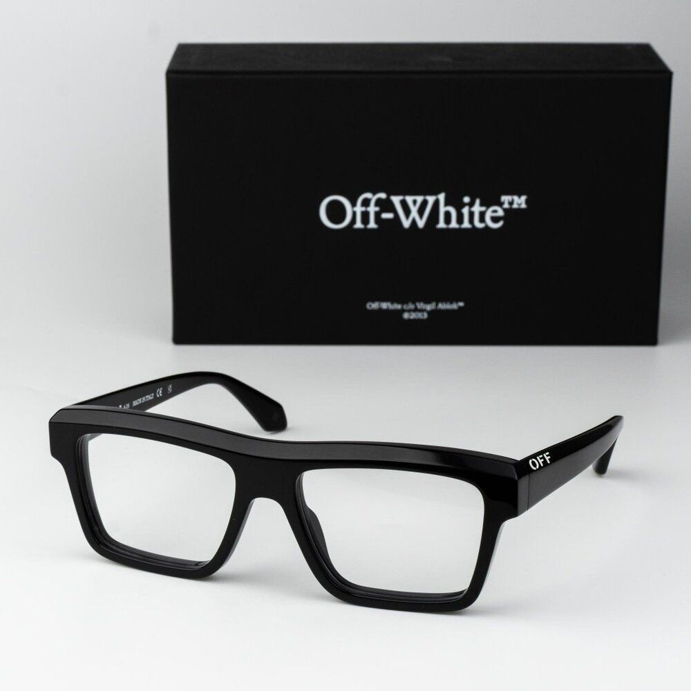 Off-White Style 7h Men Eyeglasses Black Square Oerj07h Style 7h 1000